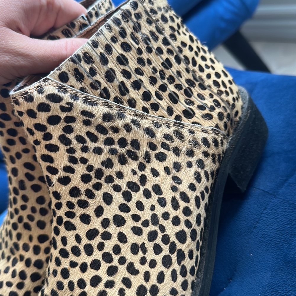 Urge calf hair leopard boots - Picture 3 of 6